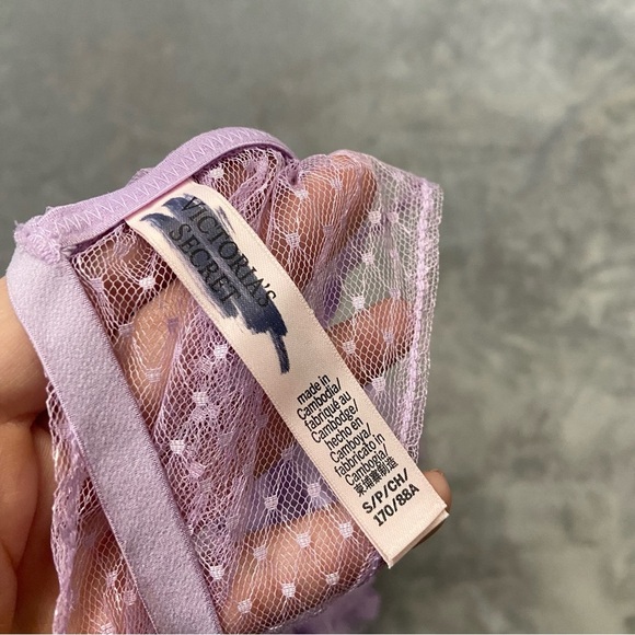 New! Victoria’s Secret Very Sexy Bow Open-Cup Crotchless Playsuit 4295 - Picture 8 of 8